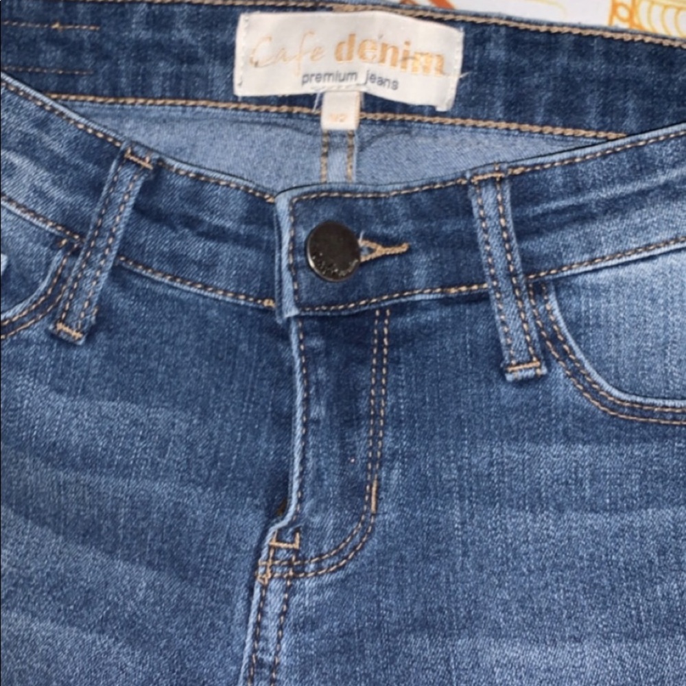 Cafe denim jeans 🤍